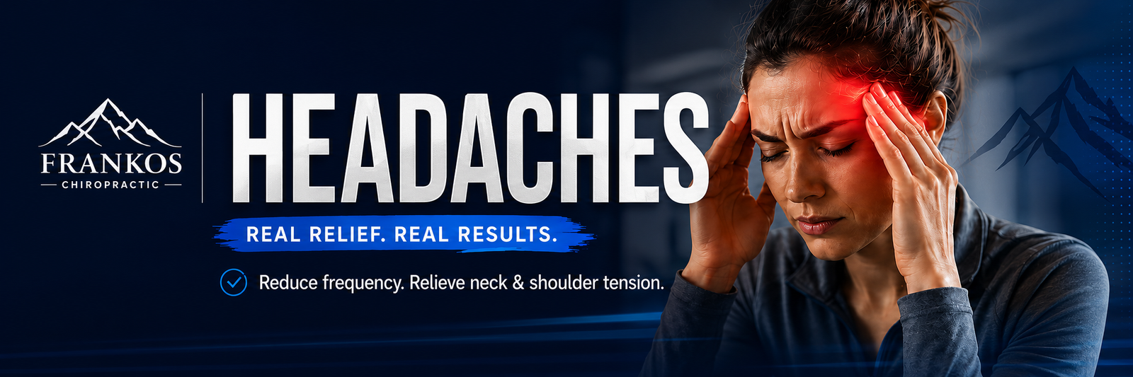 Headache chiropractor in Smithfield Utah at Frankos Chiropractic serving Cache Valley