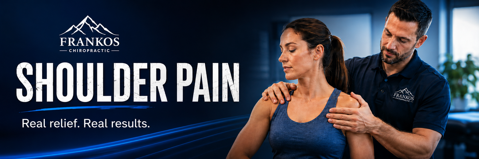 Shoulder pain chiropractor in Smithfield Utah at Frankos Chiropractic serving Cache Valley