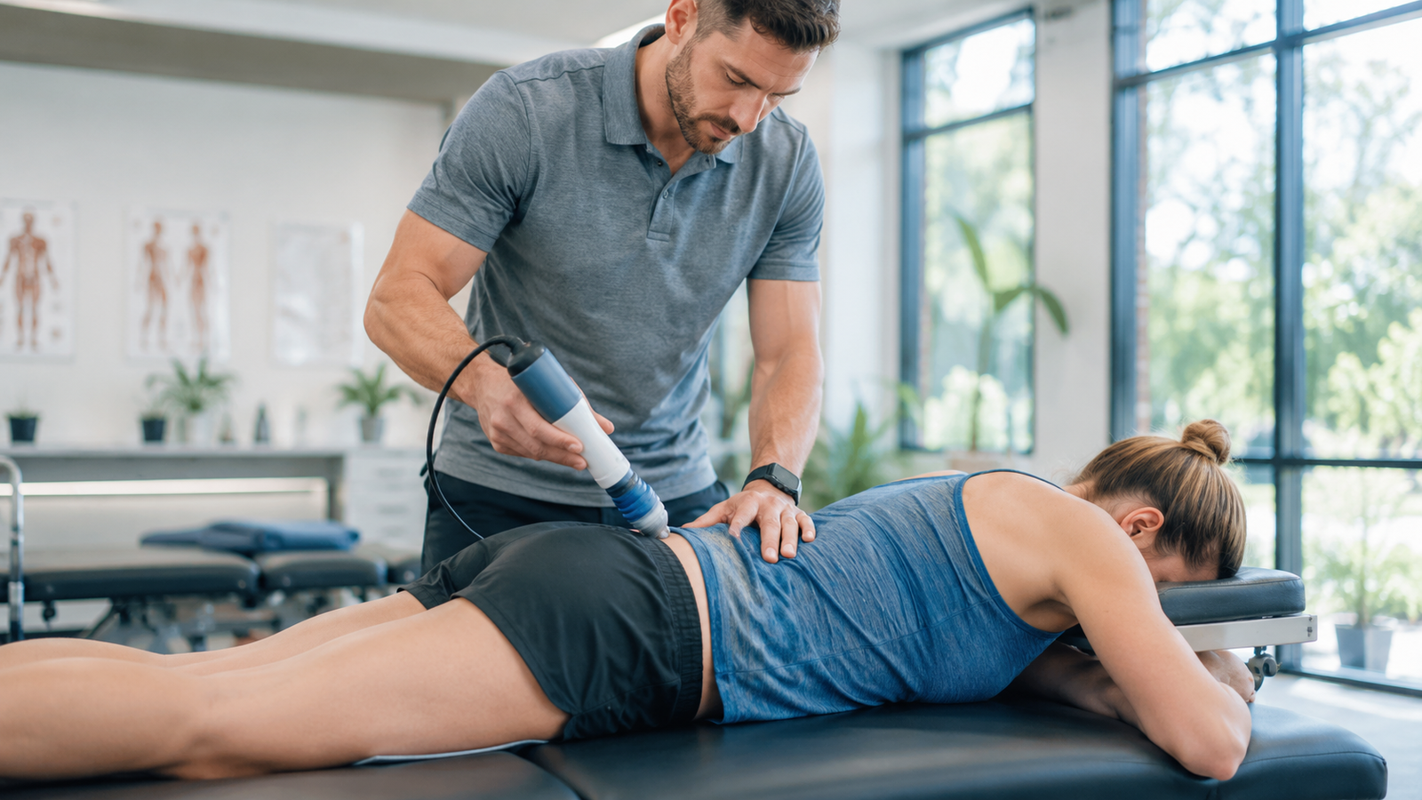 What conditions respond best to shockwave therapy at Frankos Chiropractic in Cache Valley