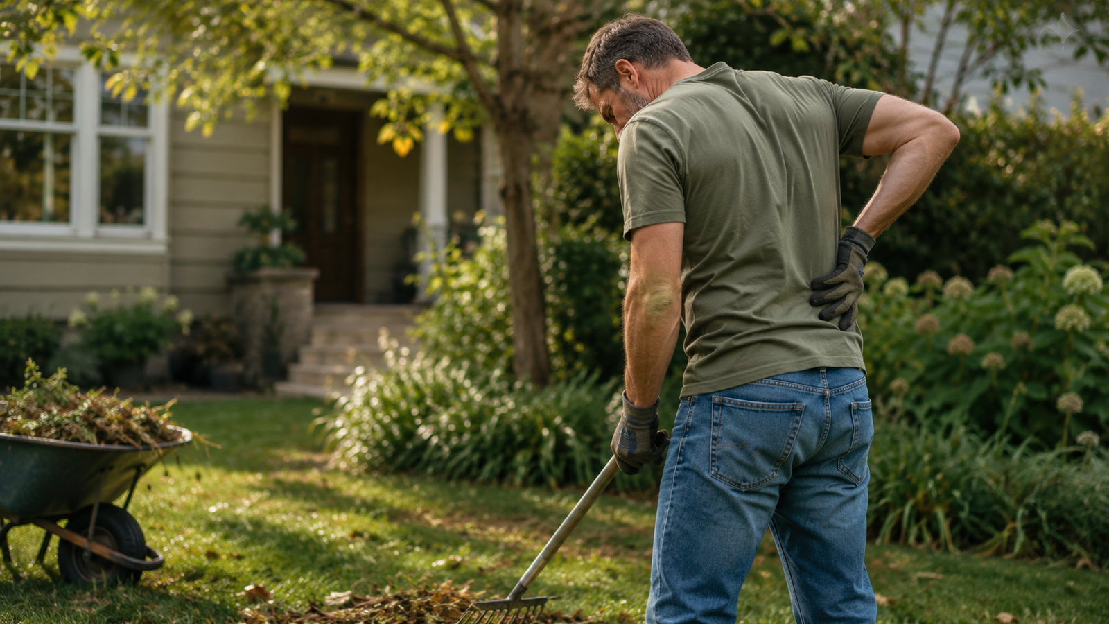 Why yard work causes back pain and how chiropractic care can help at Frankos Chiropractic