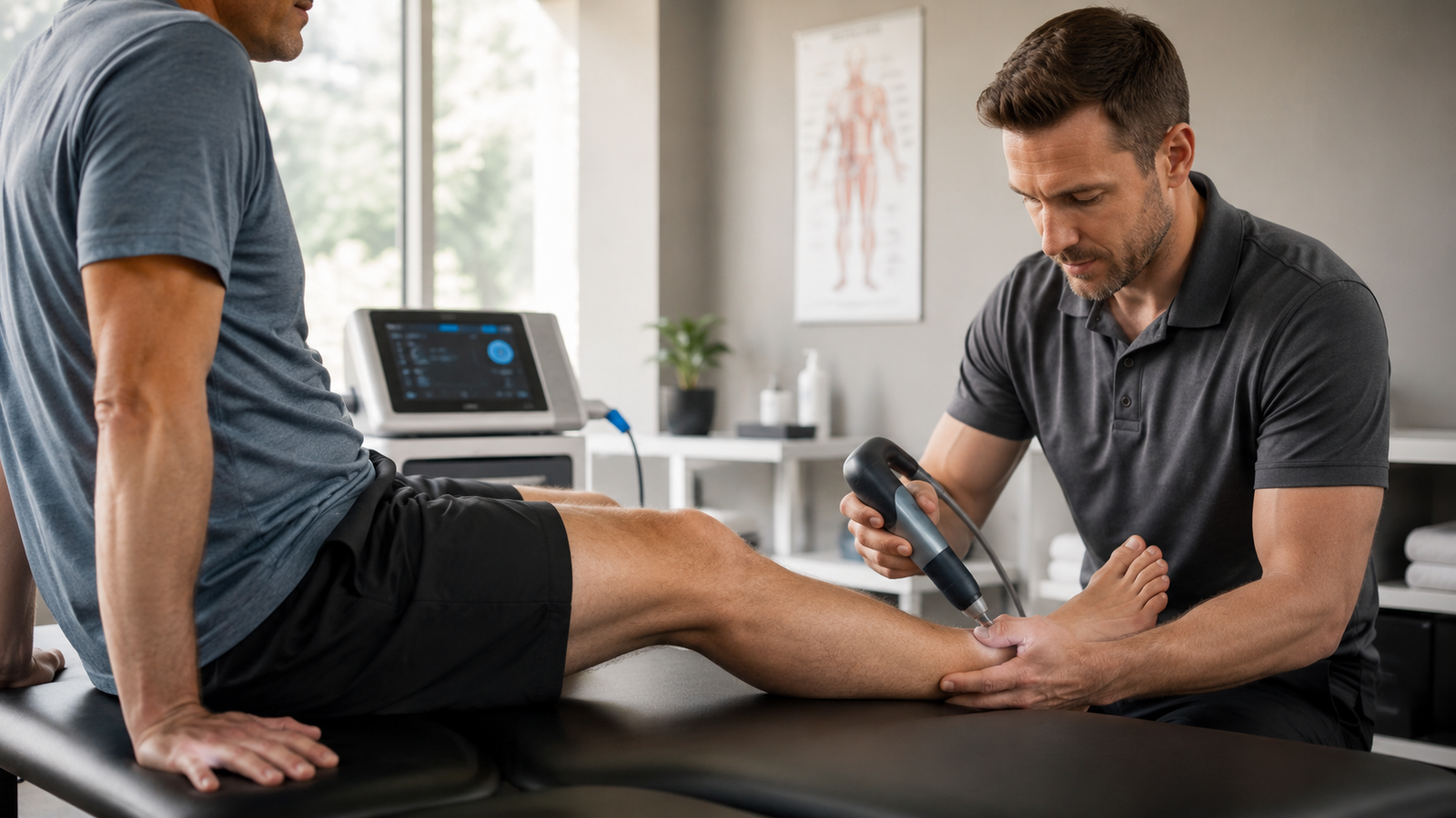 Benefits of shockwave therapy for chronic pain and tendon conditions at Frankos Chiropractic